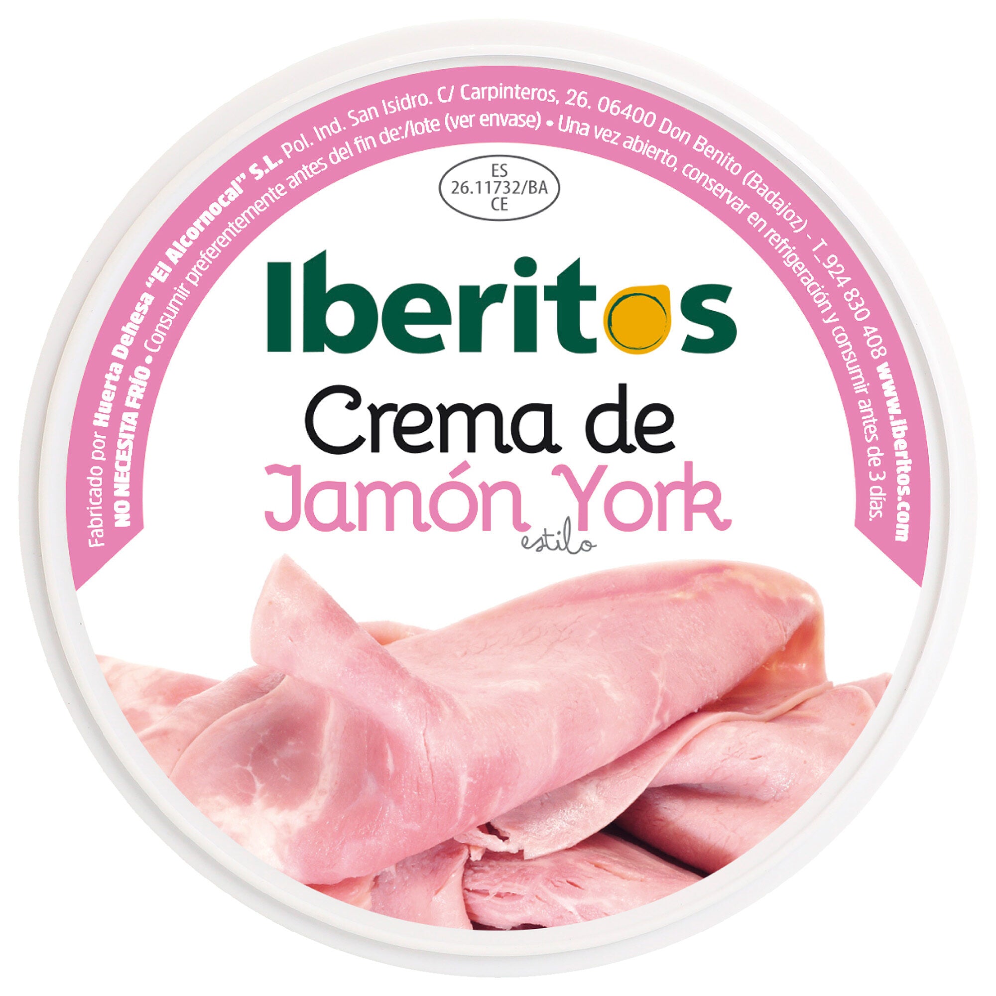 Paté york  Iberitos 250g