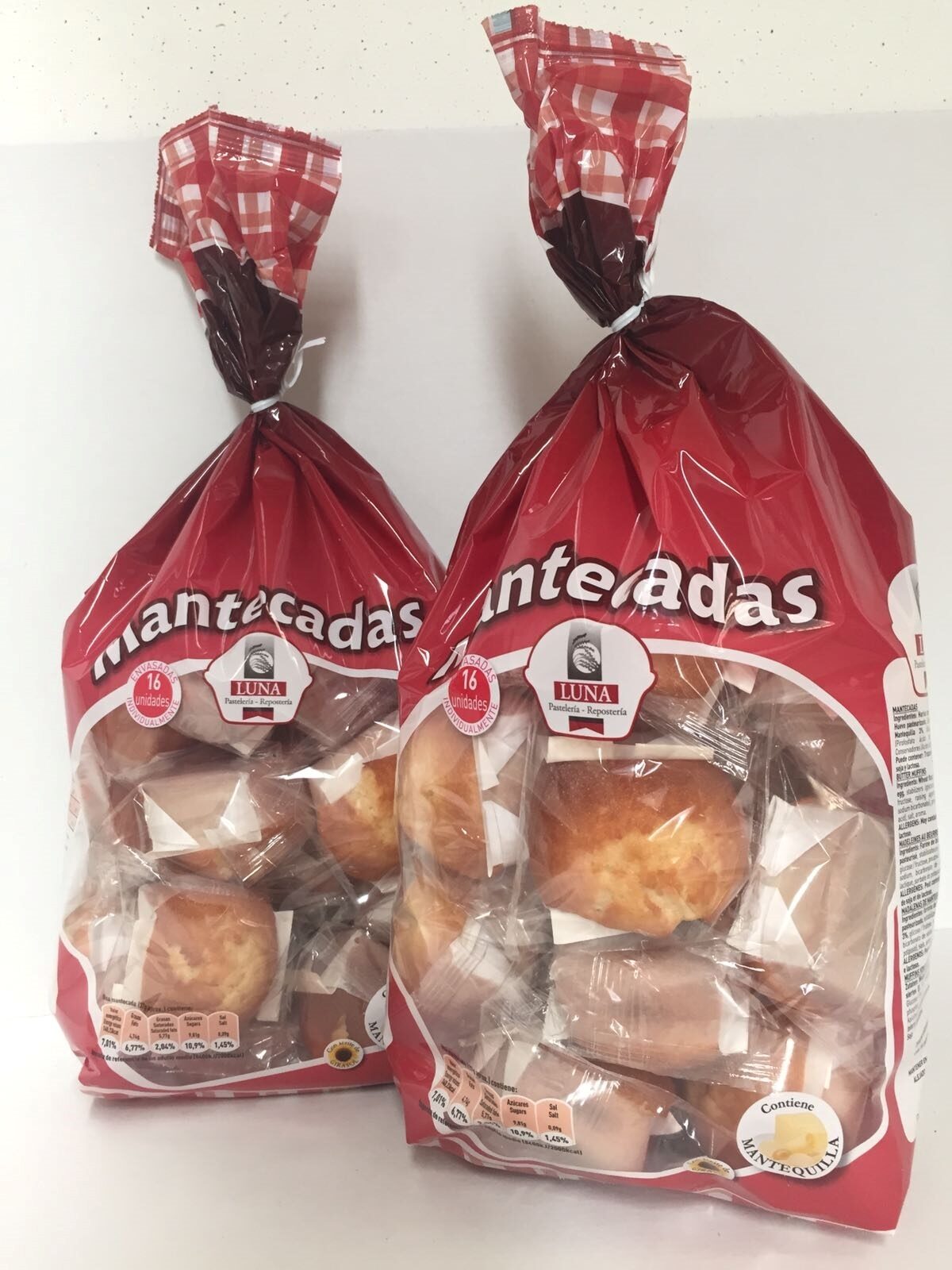 Magdalena mantecada  Luna 600g