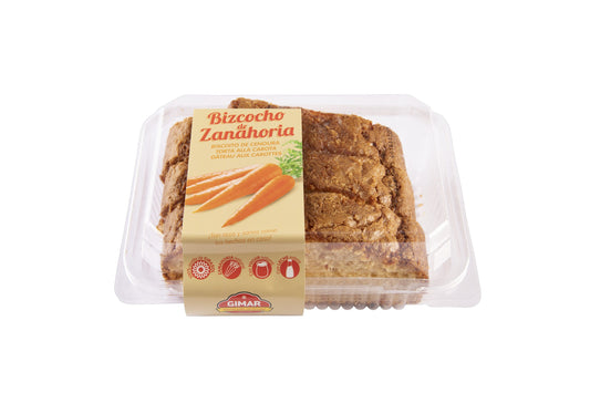 Bizcocho zanahoria Gimar 360g La Despensa
