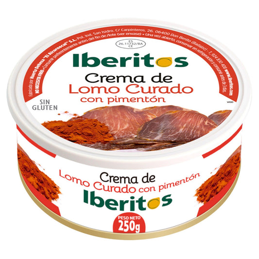 Pate lomo al pimenton Iberitos 250g La Despensa
