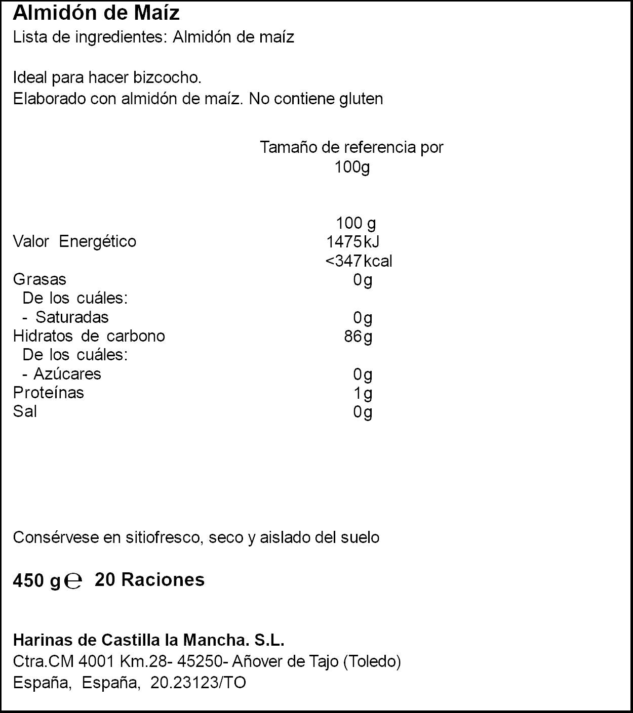 Harina fina de maiz bolsa Haricaman 400g