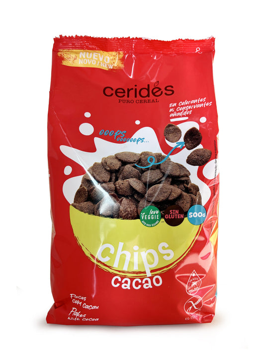 Cereales choco chips Cerides 500g La Despensa