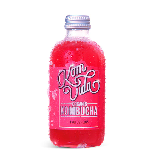 Kombucha frutos rojos Komvida 250ml La Despensa