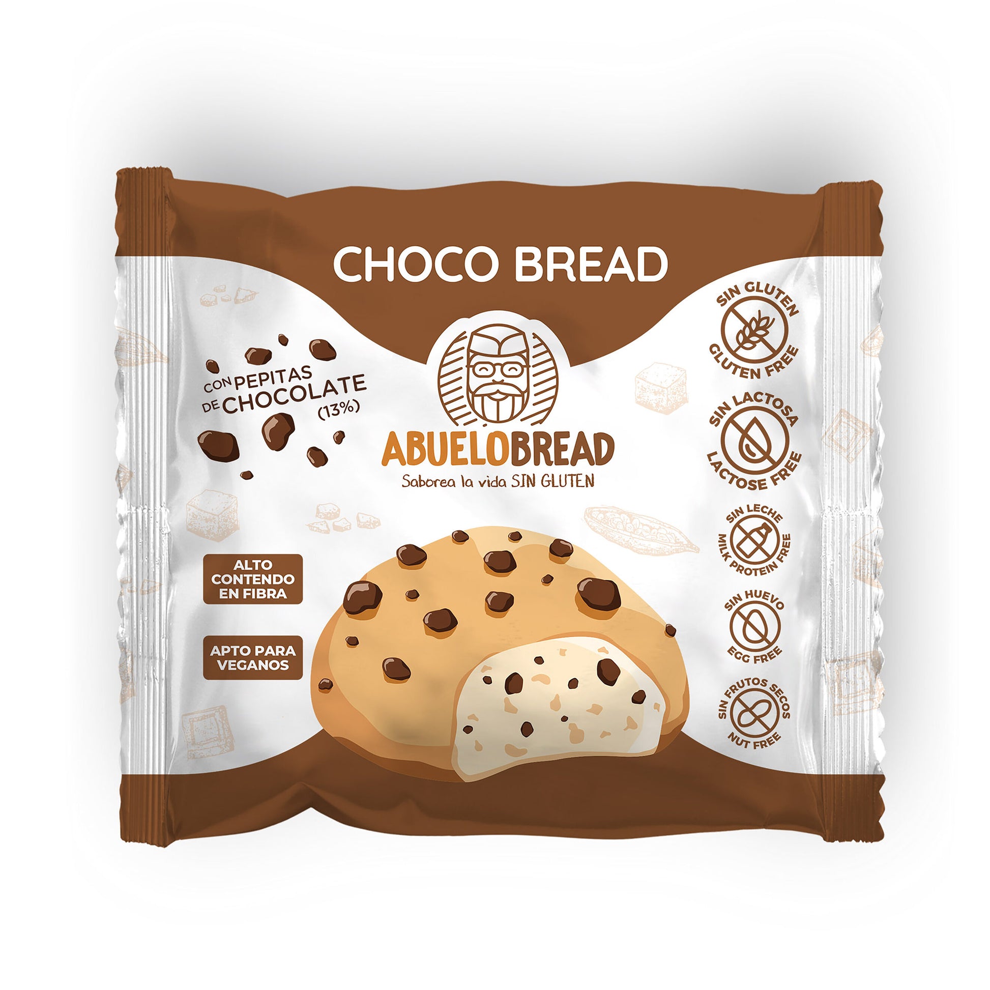 Bollito pepitas chocolate Abuelo bread 60g
