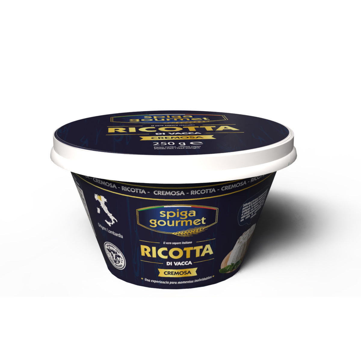 Ricotta vaschetta Spiga gourmet 250g