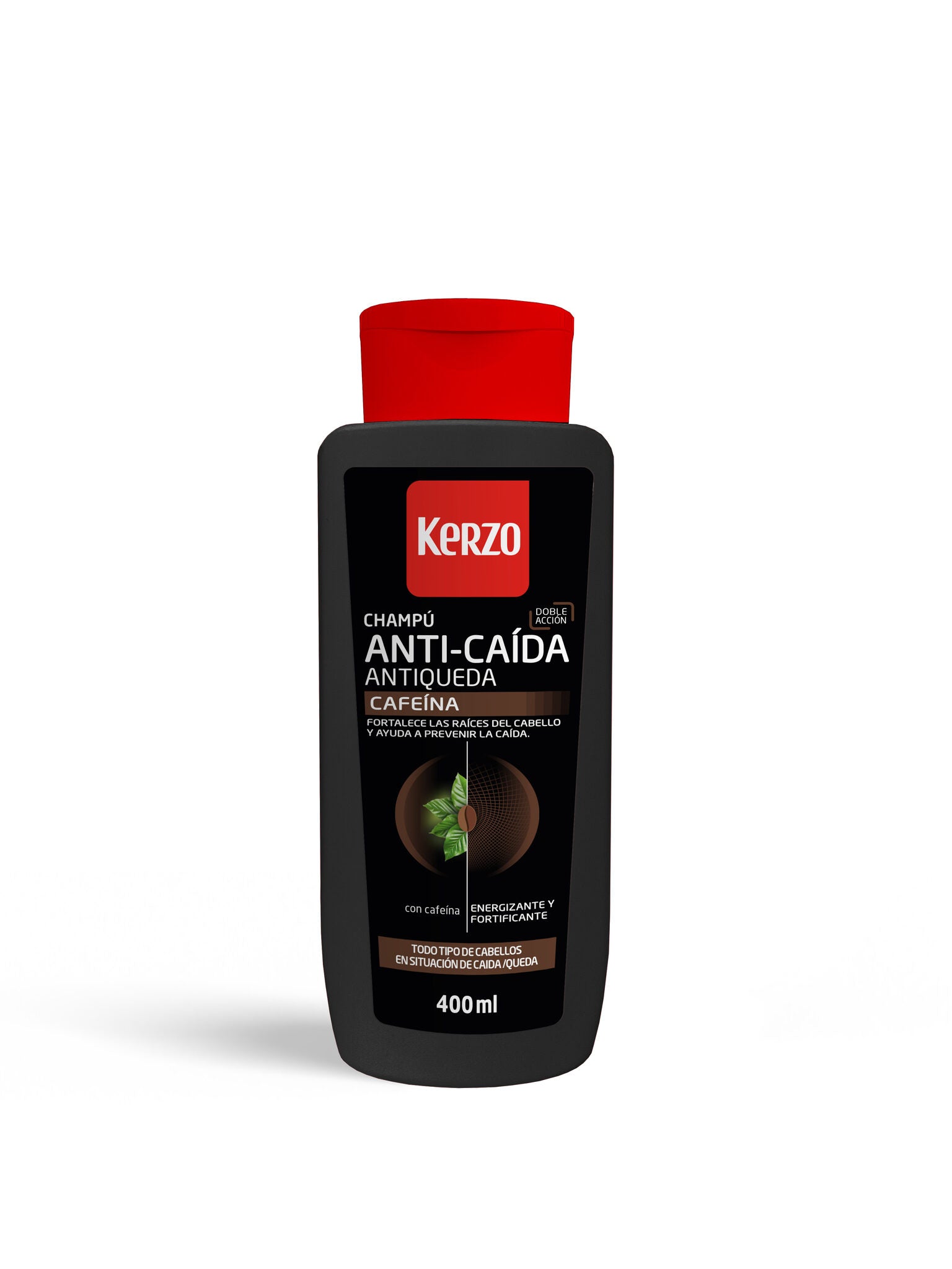 Champú anticaida cafeina Kerzo 400ml