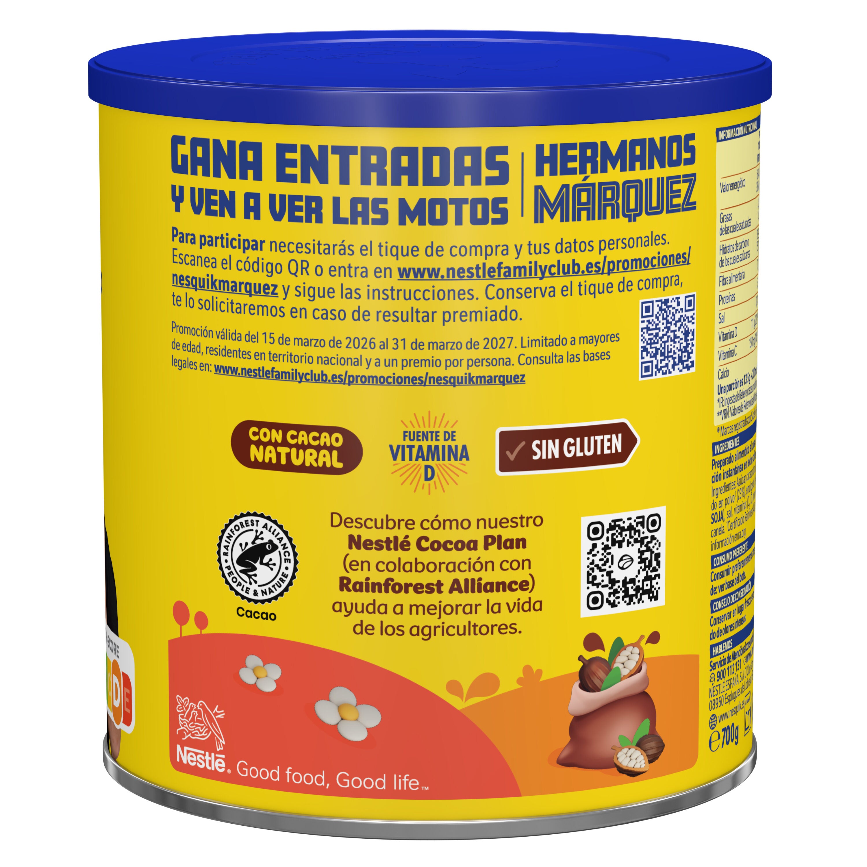 Cacao soluble natural Nesquik 700g