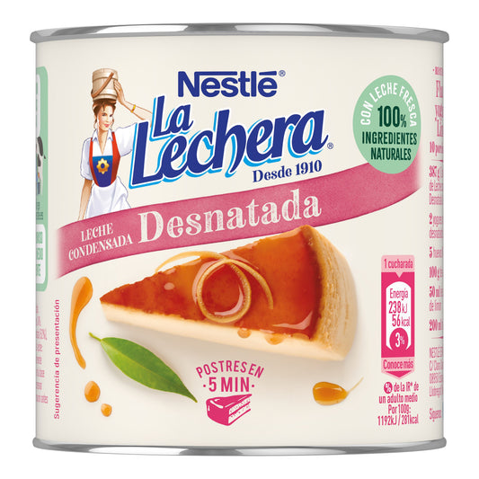 Leche condensada desnatada La lechera 387g La Despensa