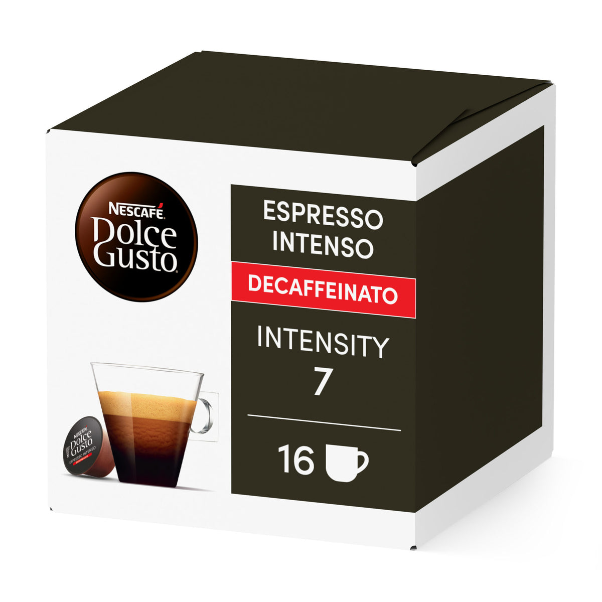 Café cápsula espresso intenso desc Dolce gusto p16