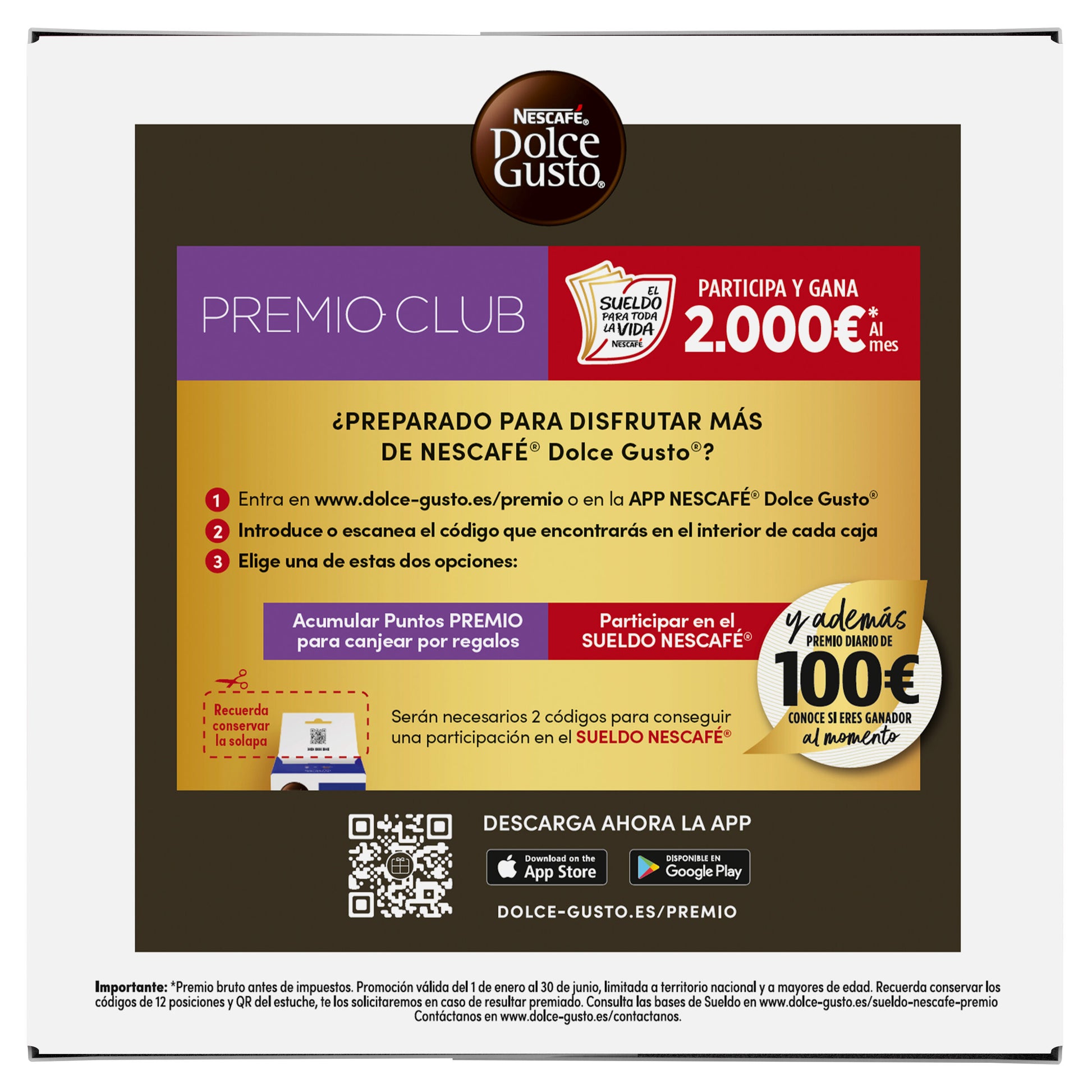 Café cápsula espresso intenso desc Dolce gusto p16