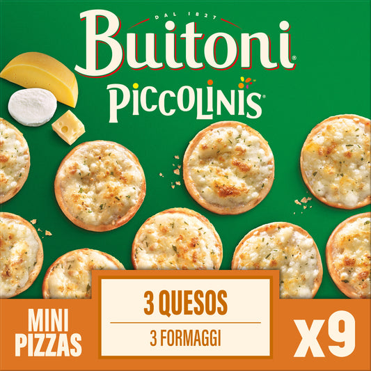 Pan pizza 3 formaggi piccolini Buitoni 270g La Despensa