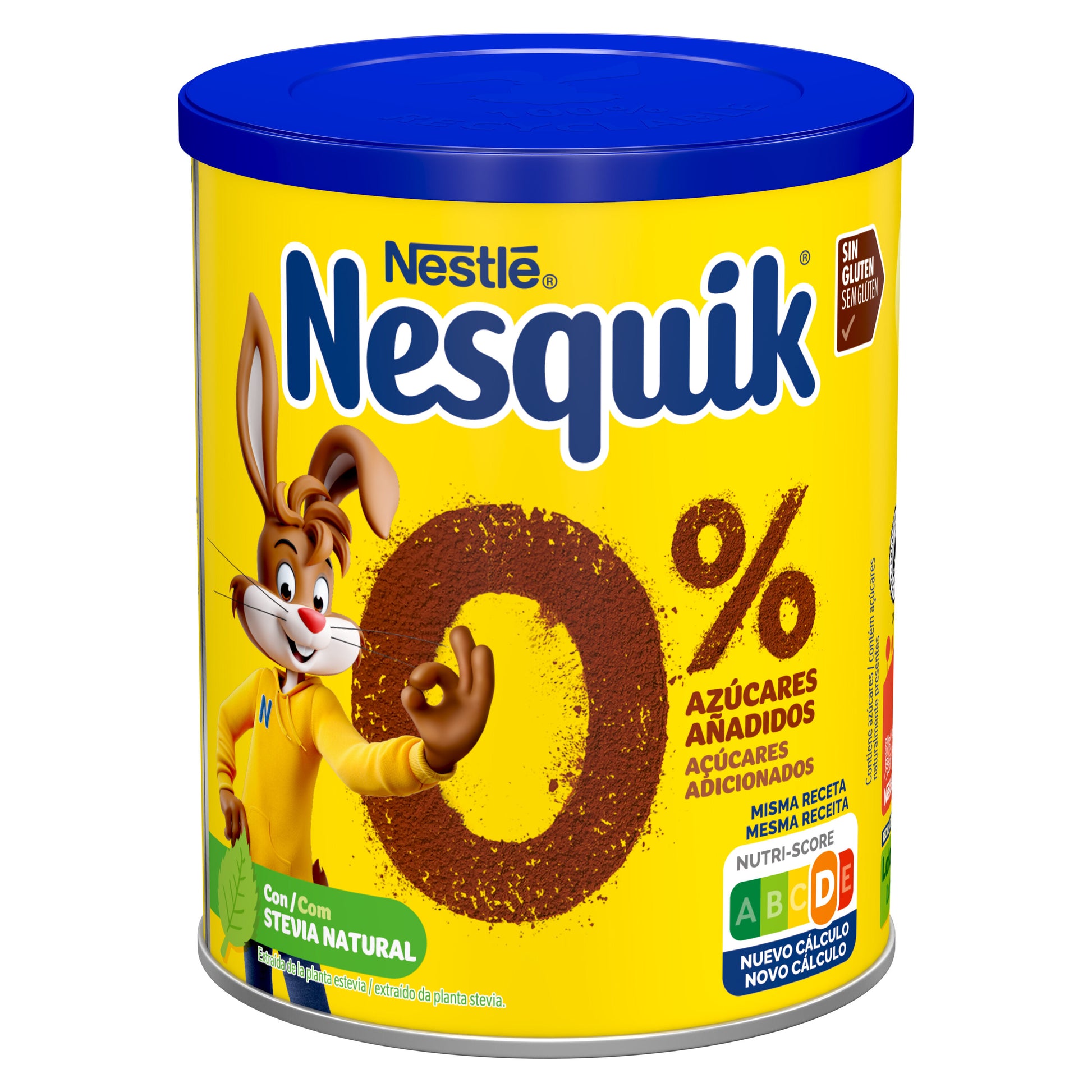 Cacao en polvo 0%azucar Nesquik 320g