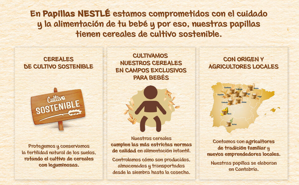 Preparado de papilla 8 cereales galleta Nestle  725g
