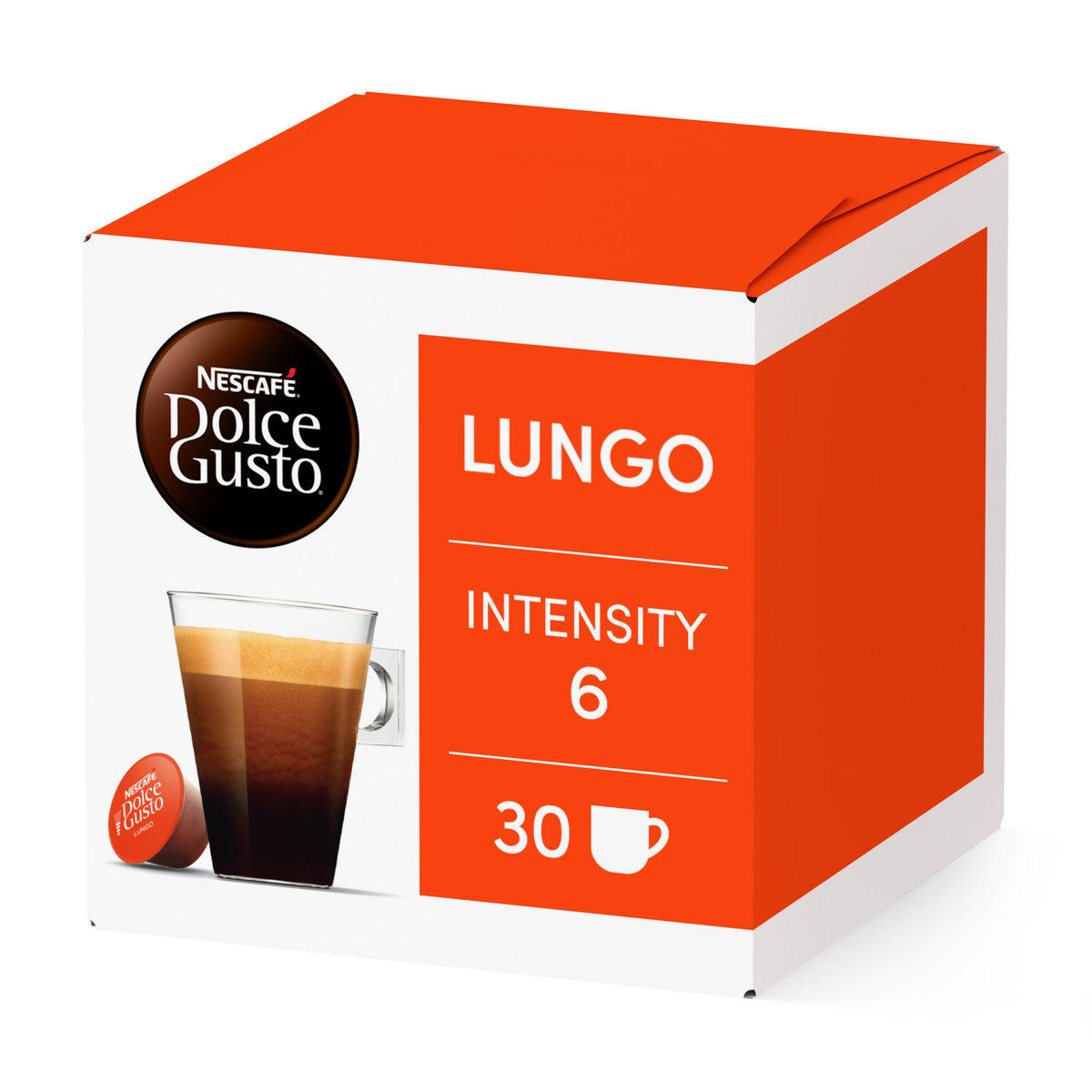 Café capsulas lungo Dolce gusto 30u