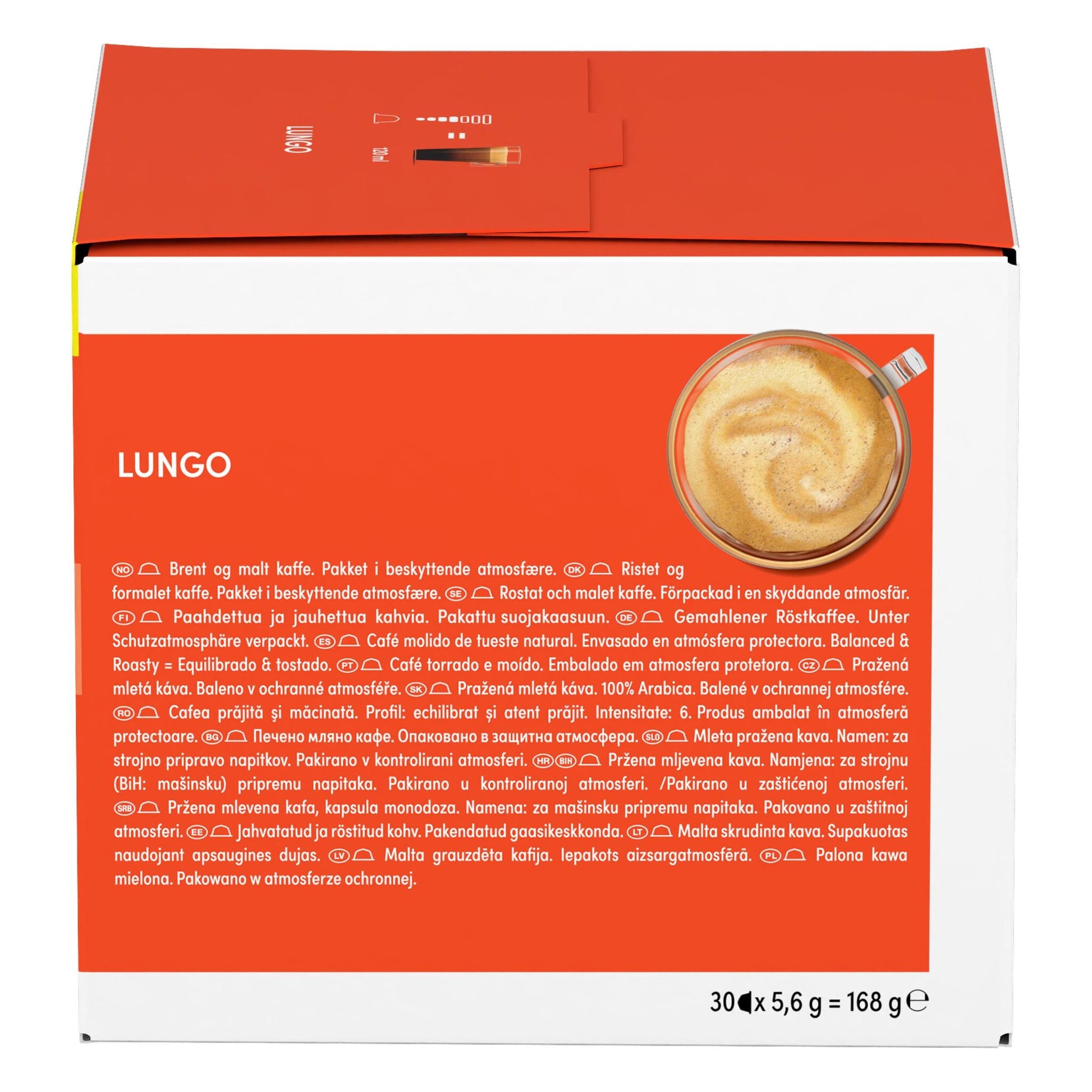 Café capsulas lungo Dolce gusto 30u