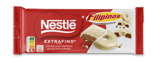 Chocolate extrafino filipinos blancos Nestle 84g La Despensa