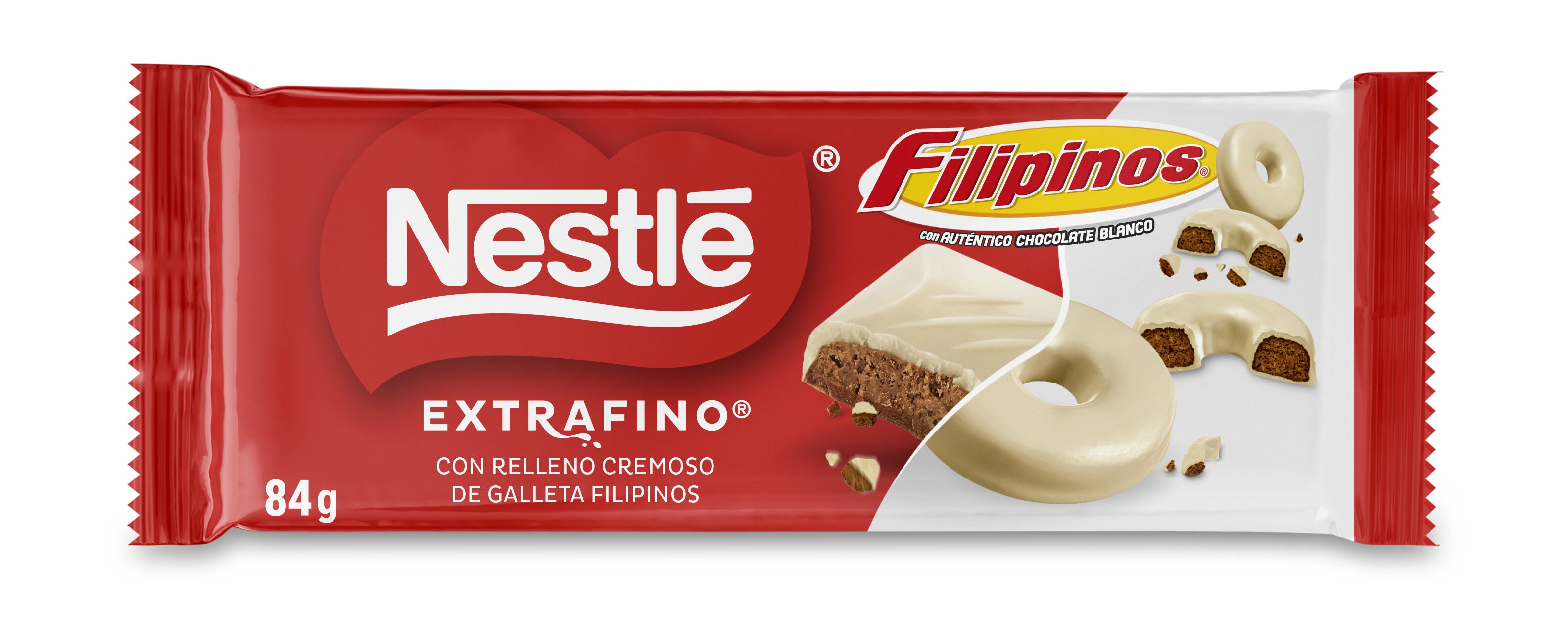 Chocolate extrafino filipinos blancos Nestle 84g