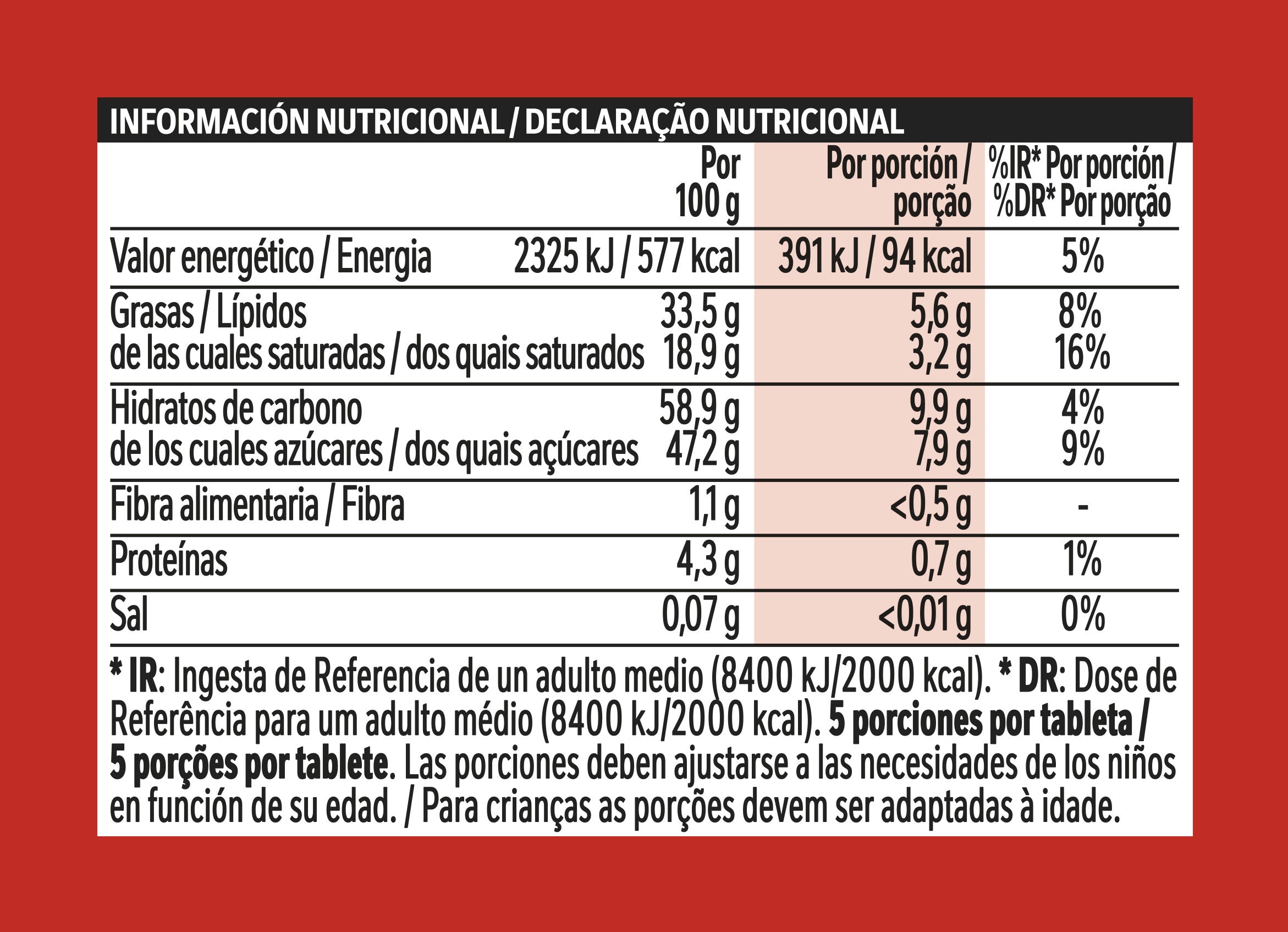 Chocolate extrafino filipinos blancos Nestle 84g