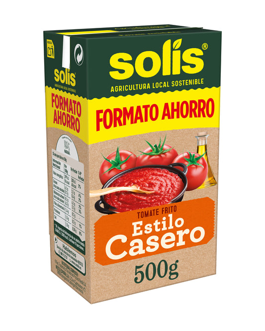 Tomate frito estilo casero Solis 500g La Despensa