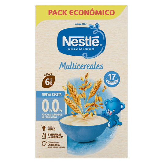 Papilla multicereales Nestle 255g La Despensa