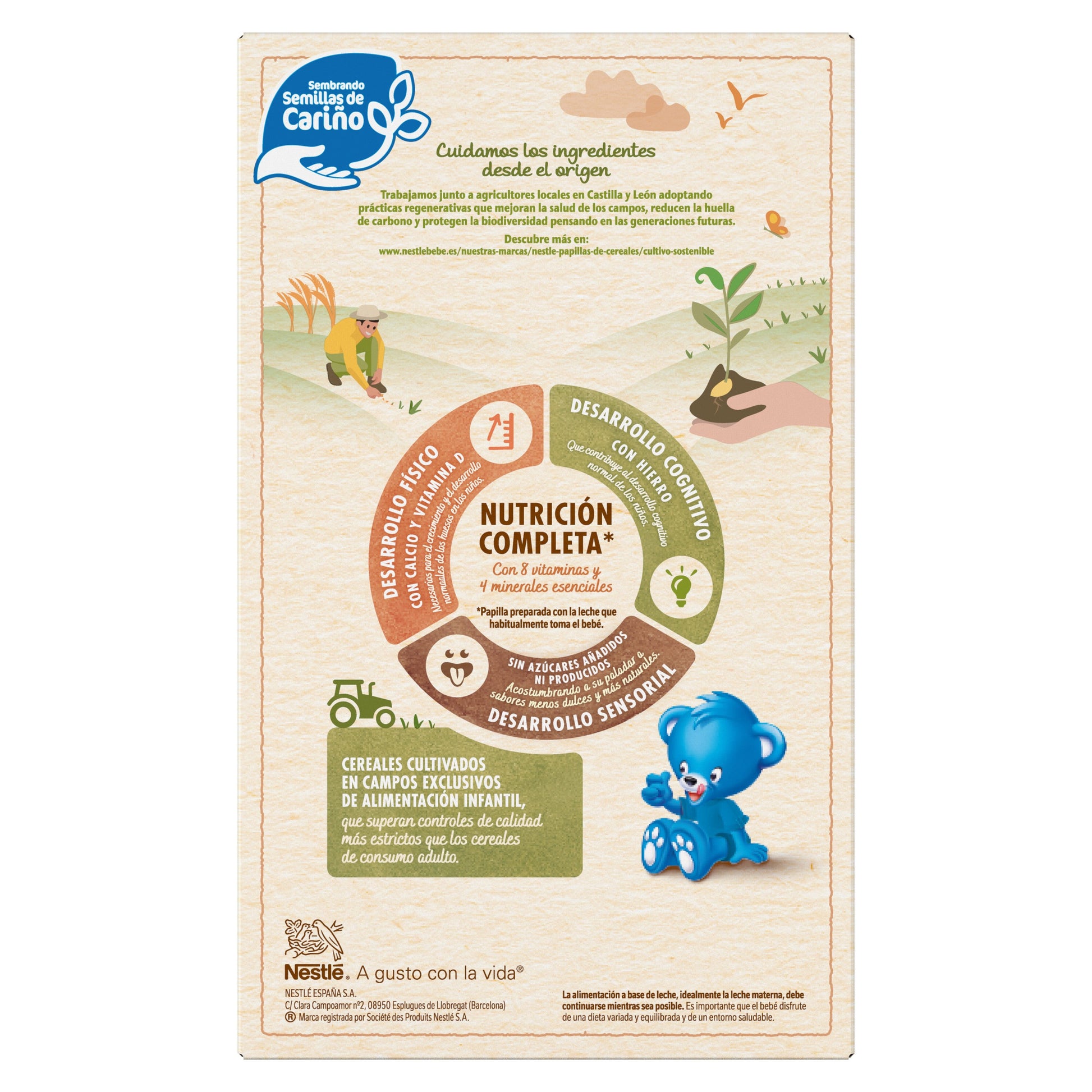 Papilla multicereales Nestle 255g