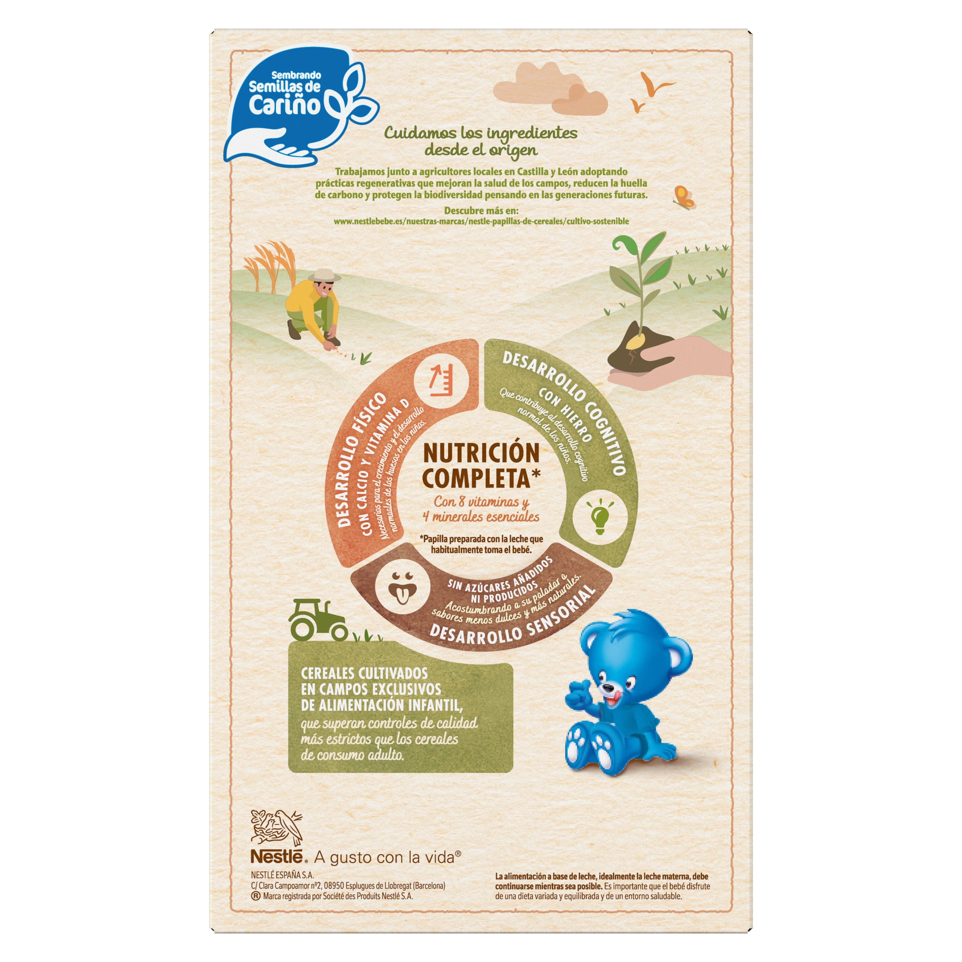 Papilla multicereales Nestle 255g