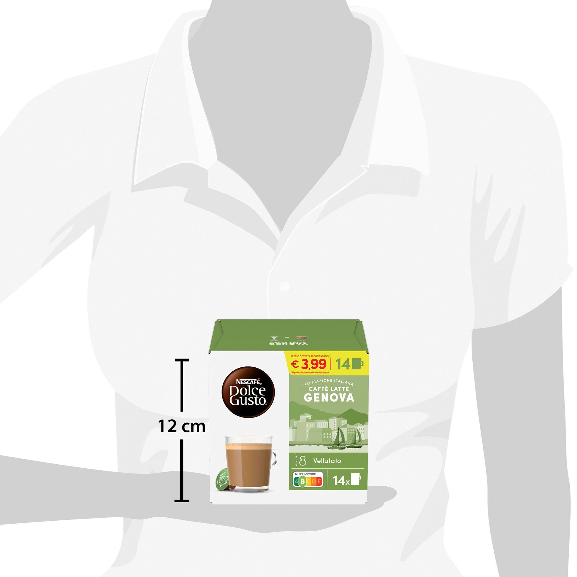Café capsula latte genova Nescafe p14 117.60g