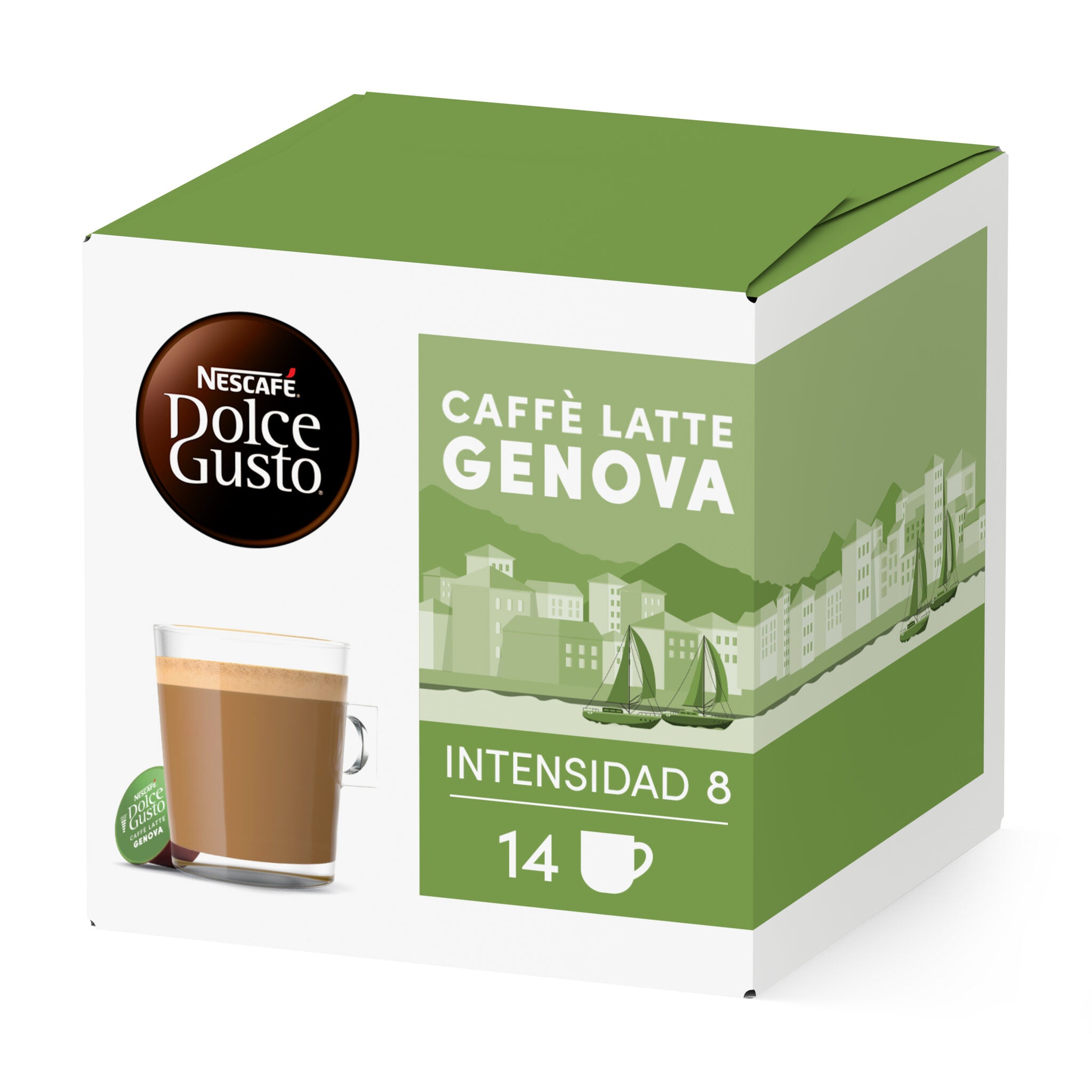 Café capsula latte genova Nescafe p14 117.60g