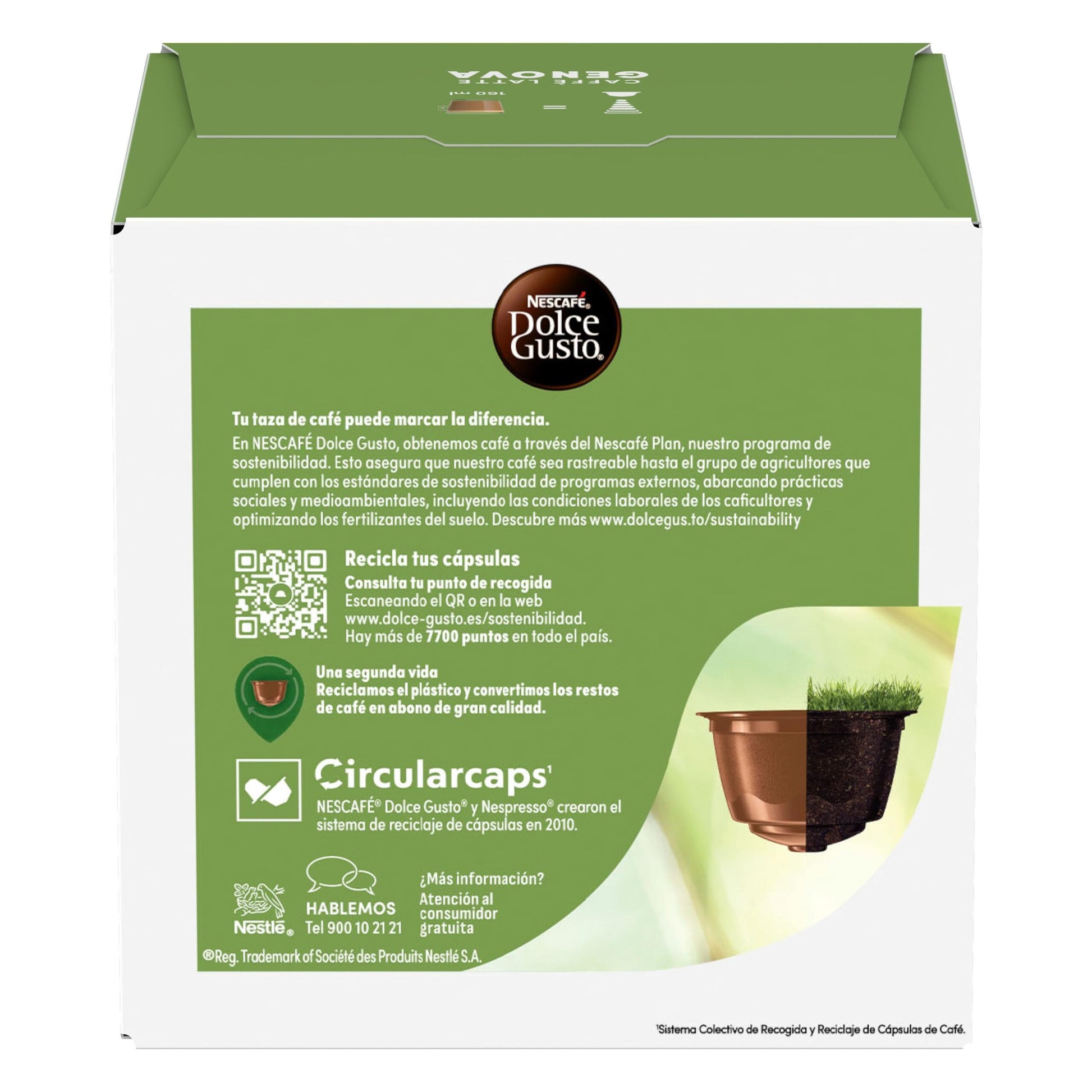 Café capsula latte genova Nescafe p14 117.60g