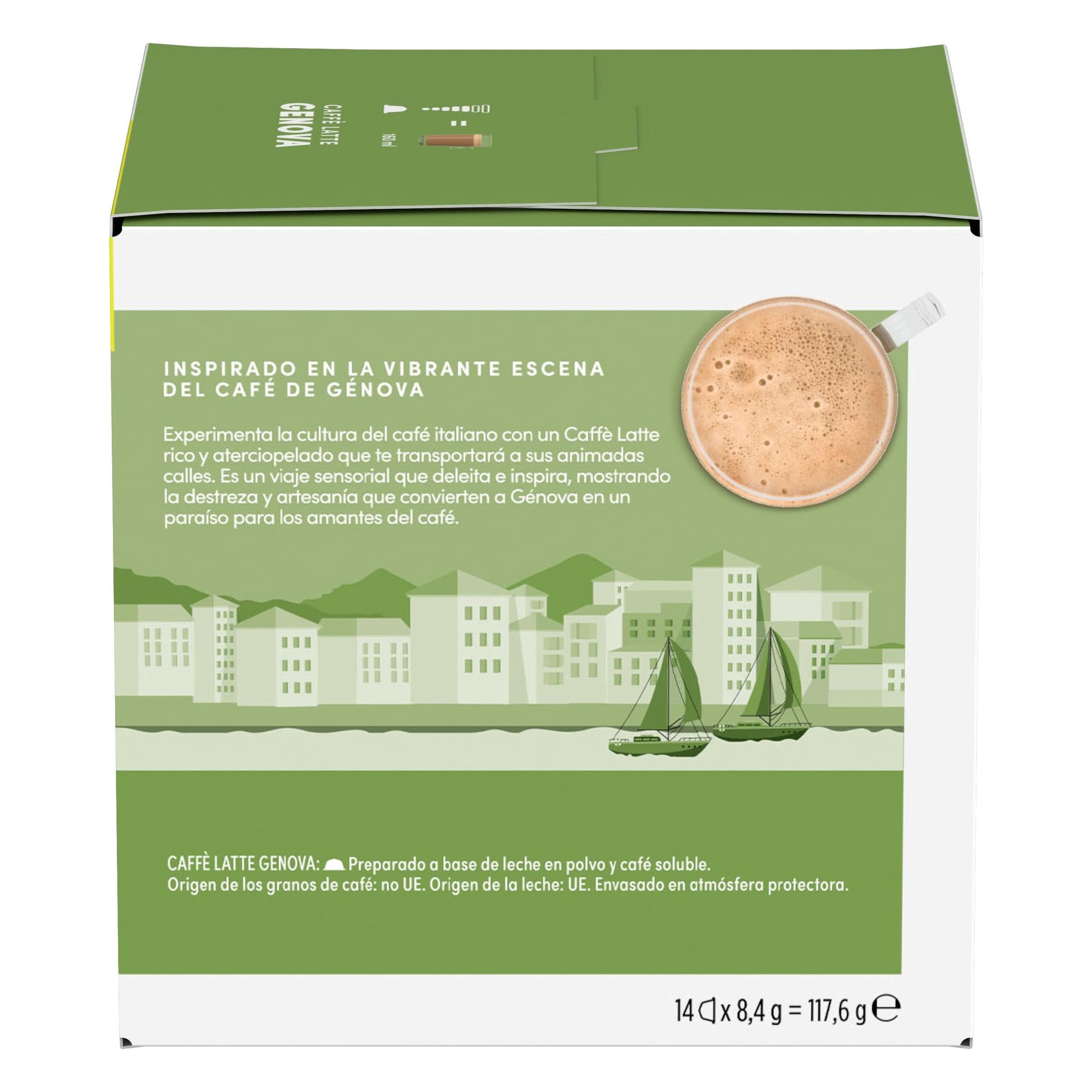 Café capsula latte genova Nescafe p14 117.60g
