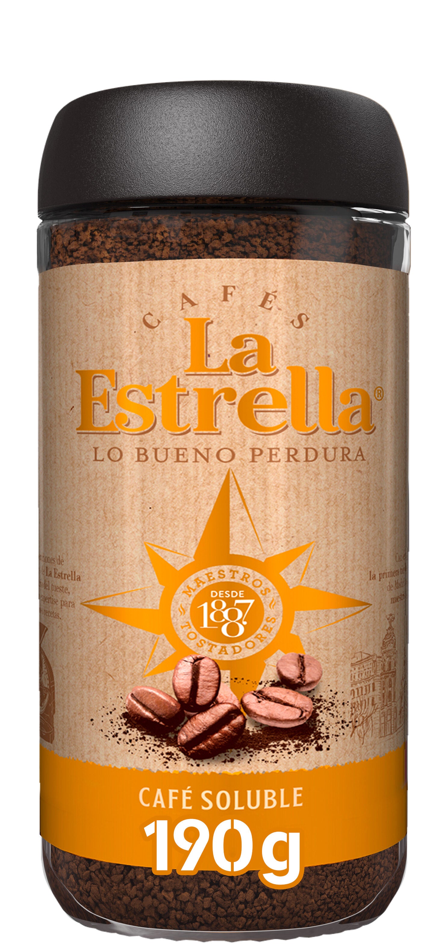 Café soluble natural la Estrella 190g