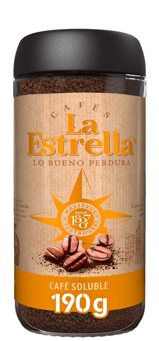 Café soluble natural la Estrella 190g La Despensa