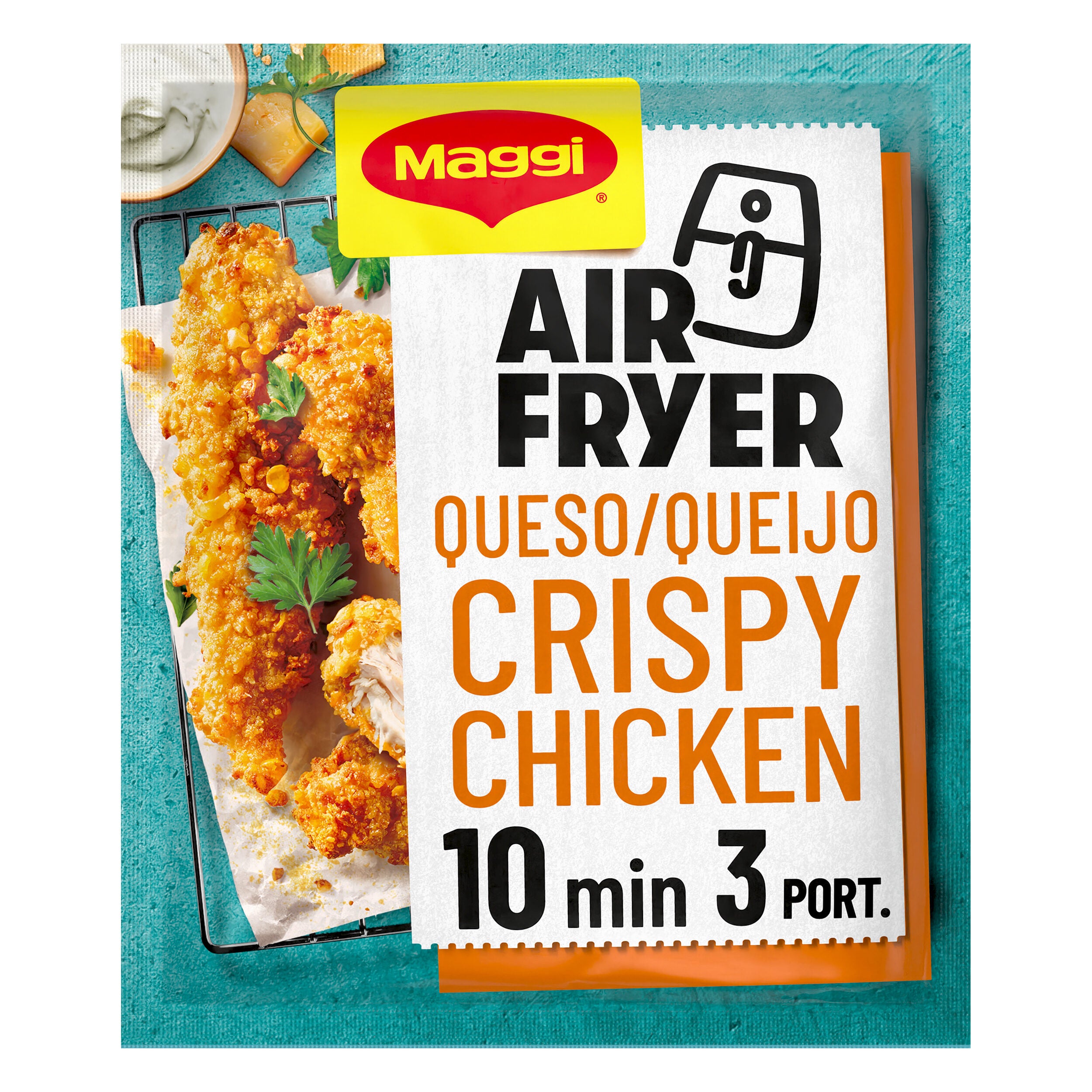 Sazonador crispy queso air fryer Maggi 70g