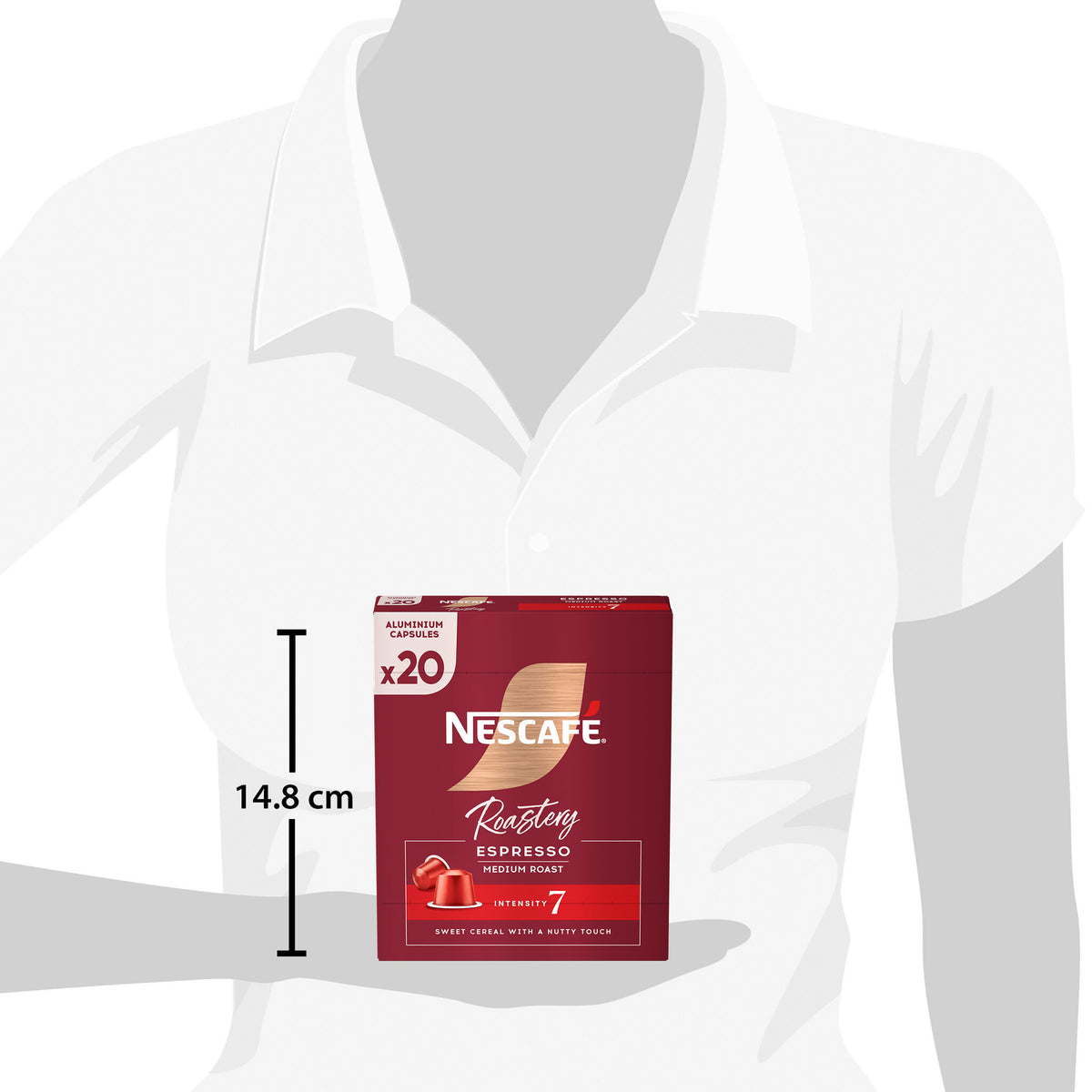Cafe capsulas espresso Nescafe p20 86g