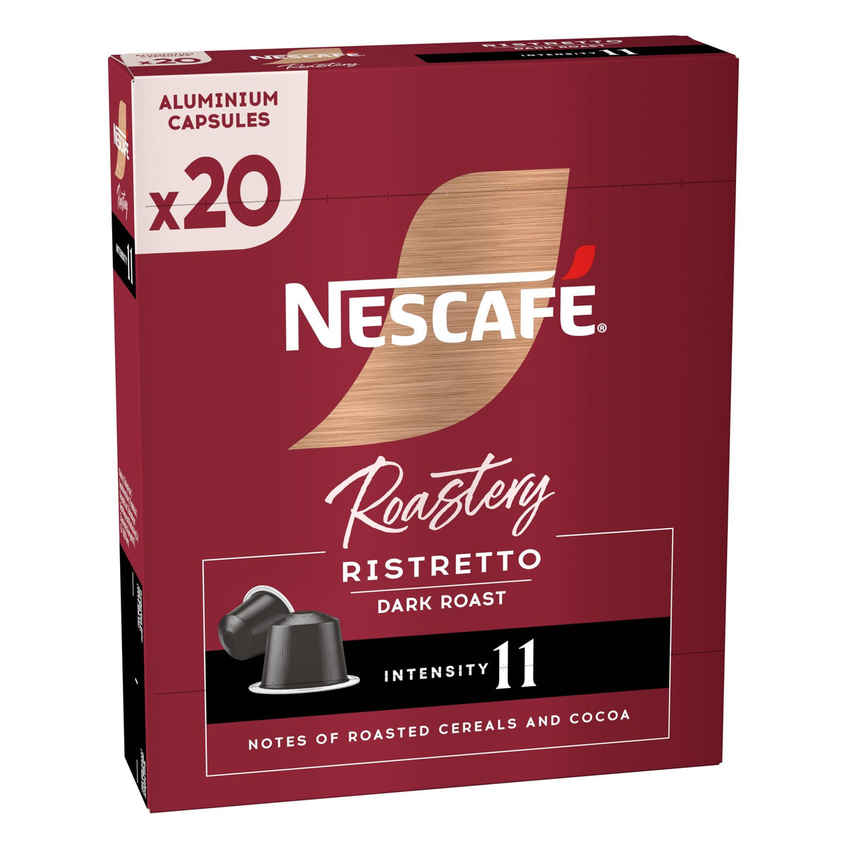 Cafe capsulas ristretto dark Nescafe p20 84g