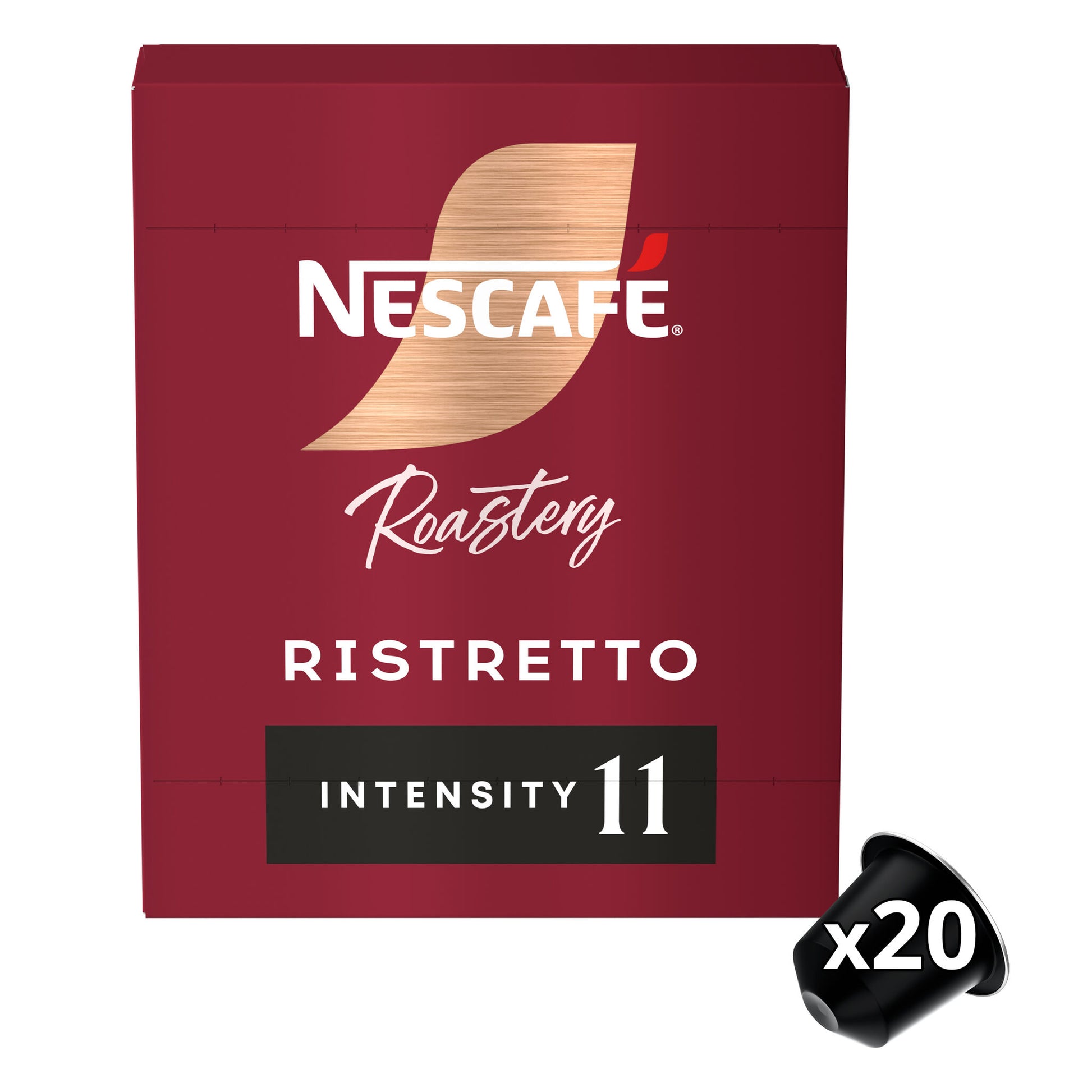 Cafe capsulas ristretto dark Nescafe p20 84g