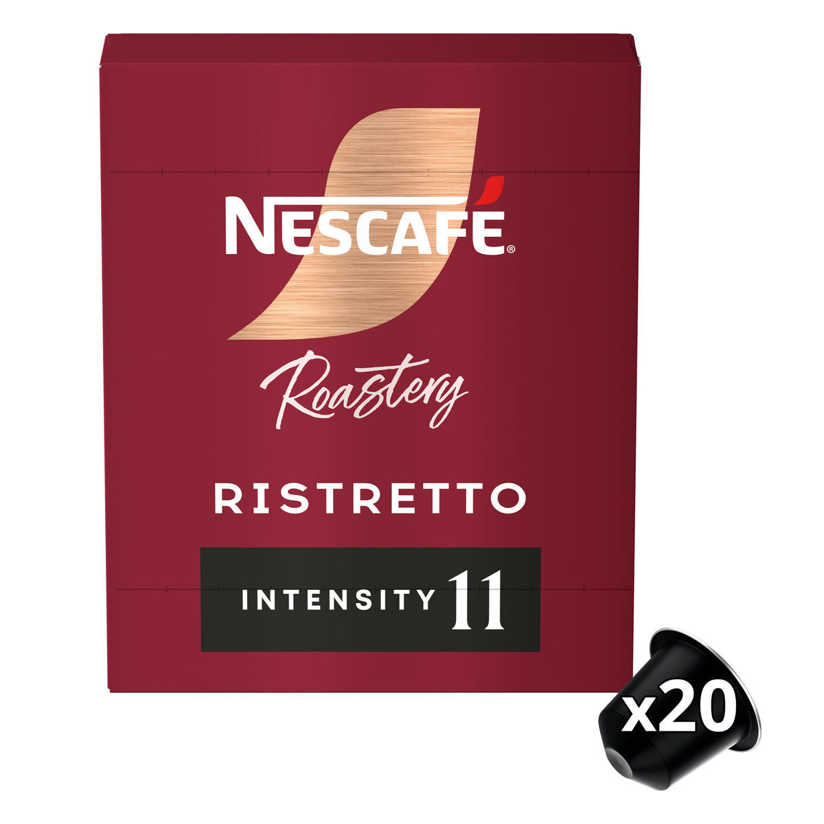 Cafe capsulas ristretto dark Nescafe p20 84g