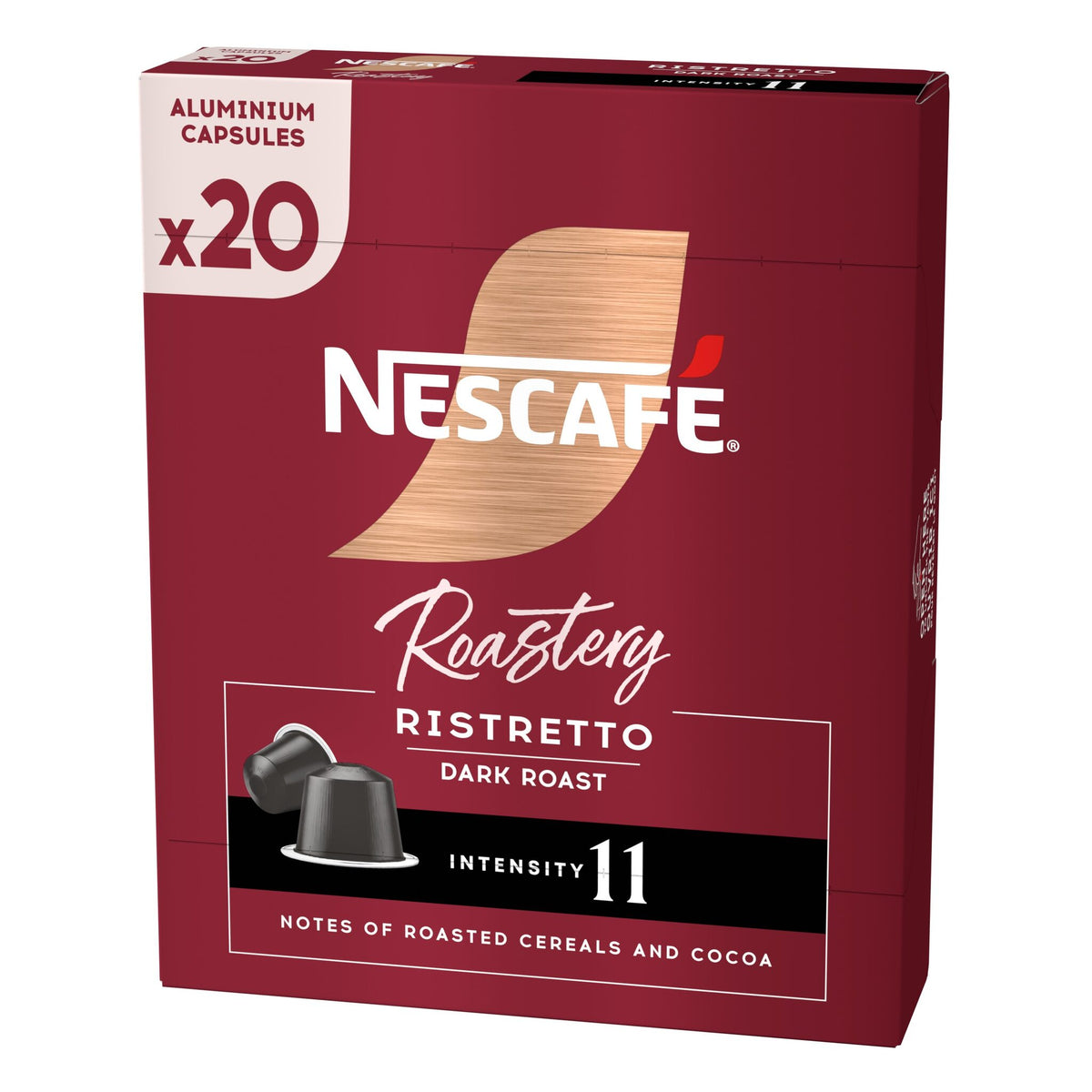 Cafe capsulas ristretto dark Nescafe p20 84g