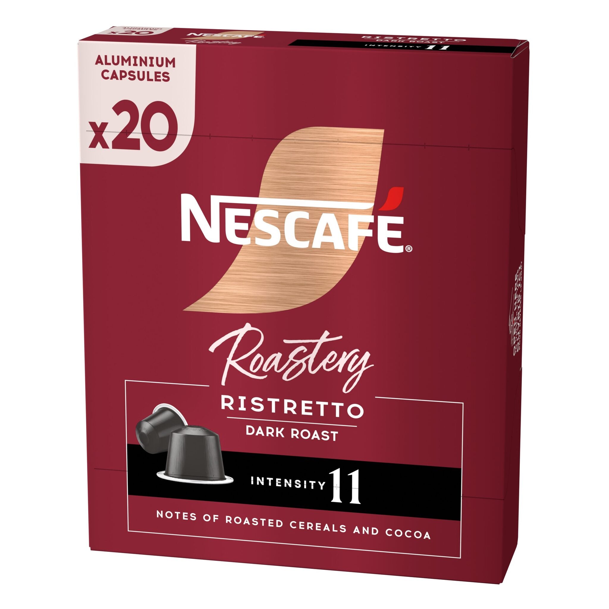 Cafe capsulas ristretto dark Nescafe p20 84g