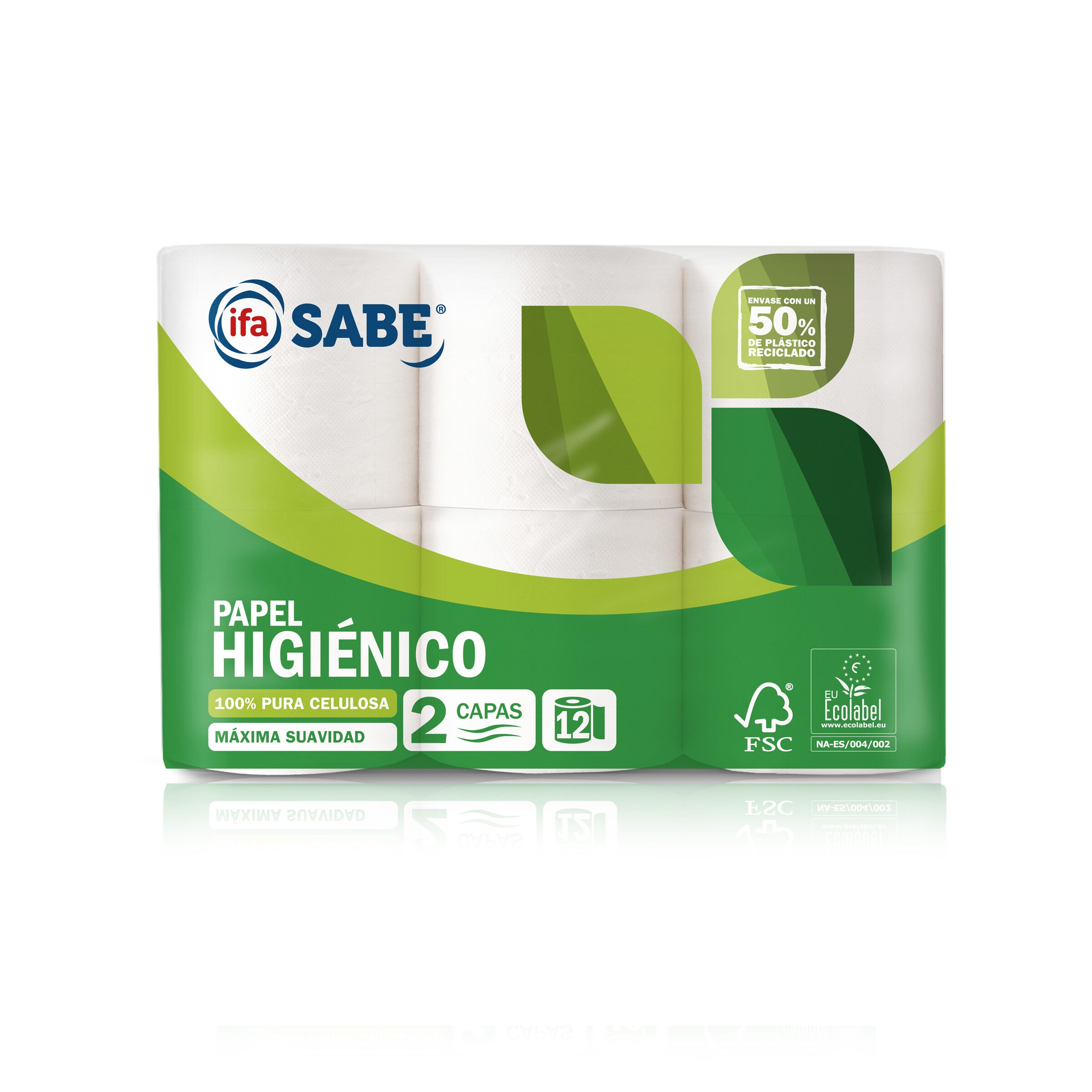 Papel higienico  Ifa sabe 2c.12rollos