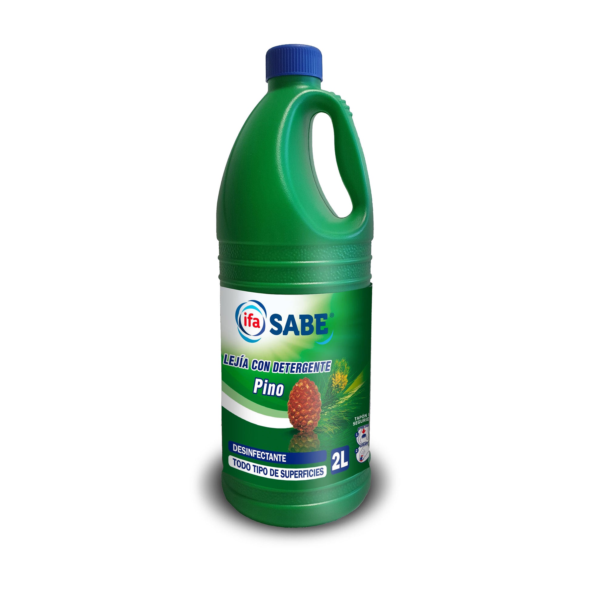 Lejía con detergente pino Ifa sabe 2l