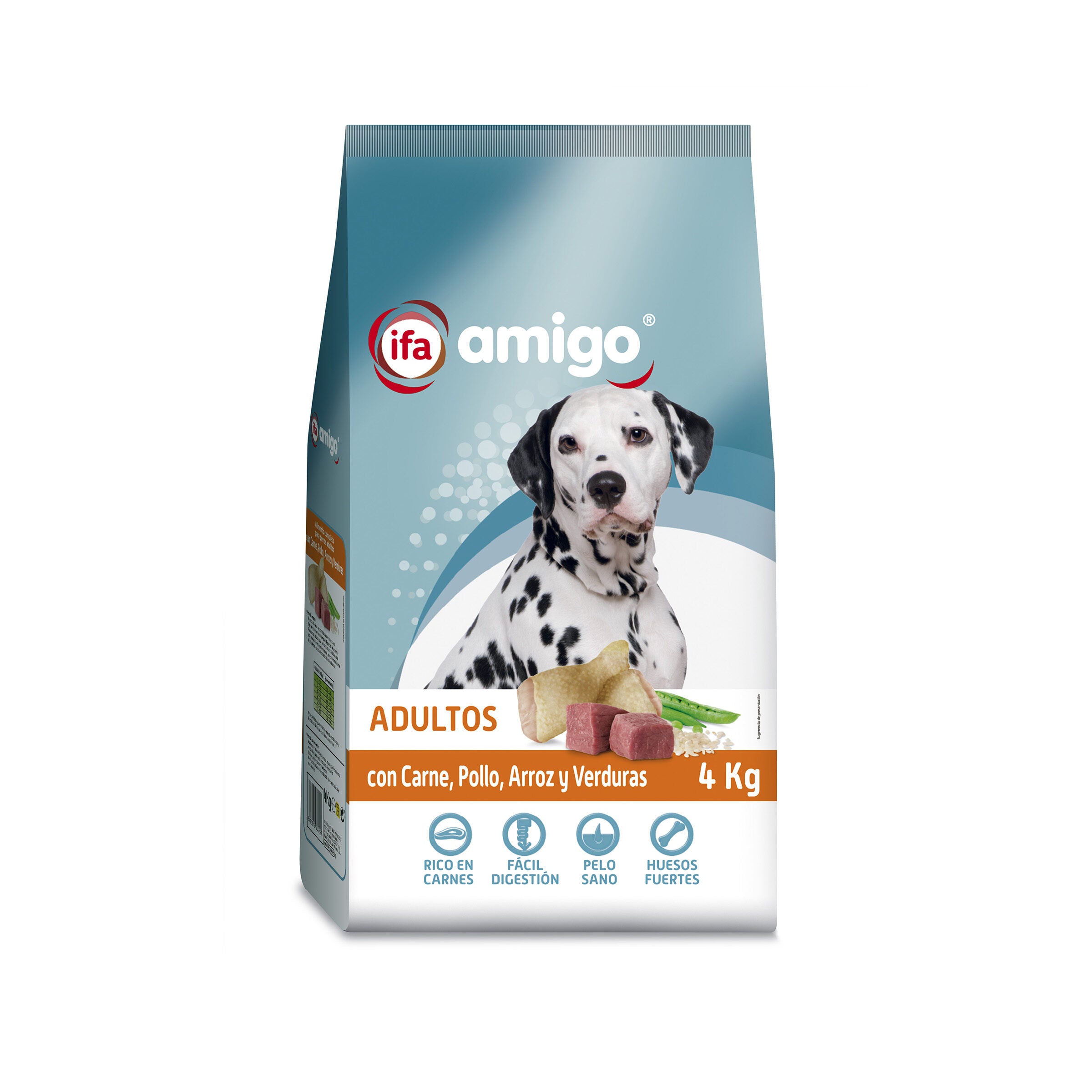 Comida seca perro multicomponente Ifa amigo 4kg