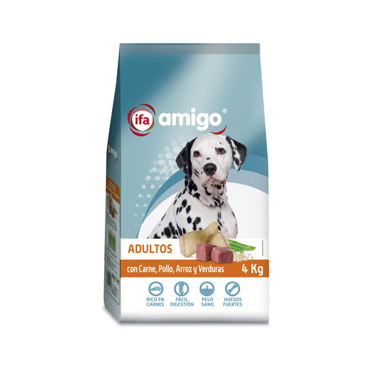 Comida seca perro multicomponente Ifa amigo 4kg La Despensa