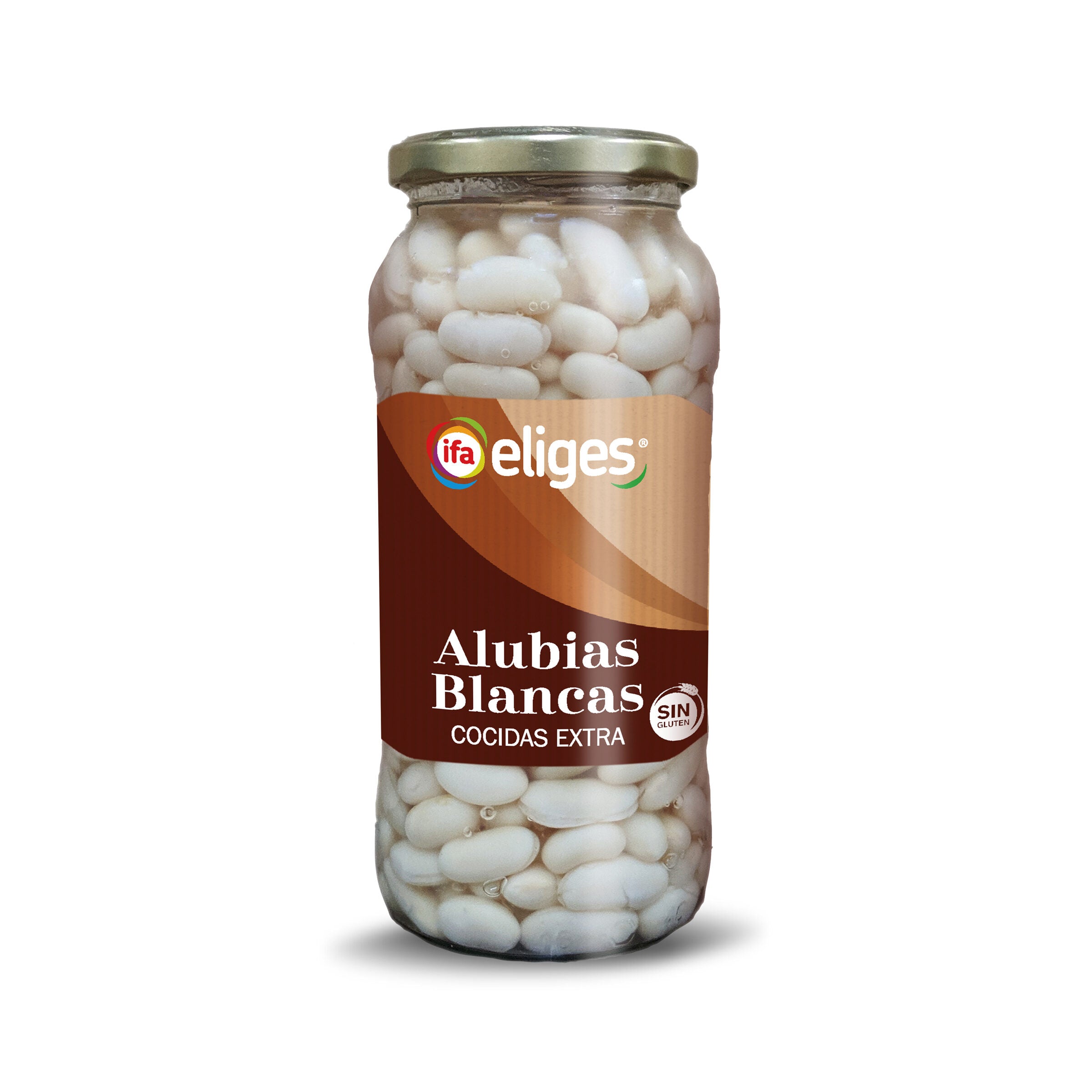 Alubia cocida cristal Ifa eliges 400g escurr