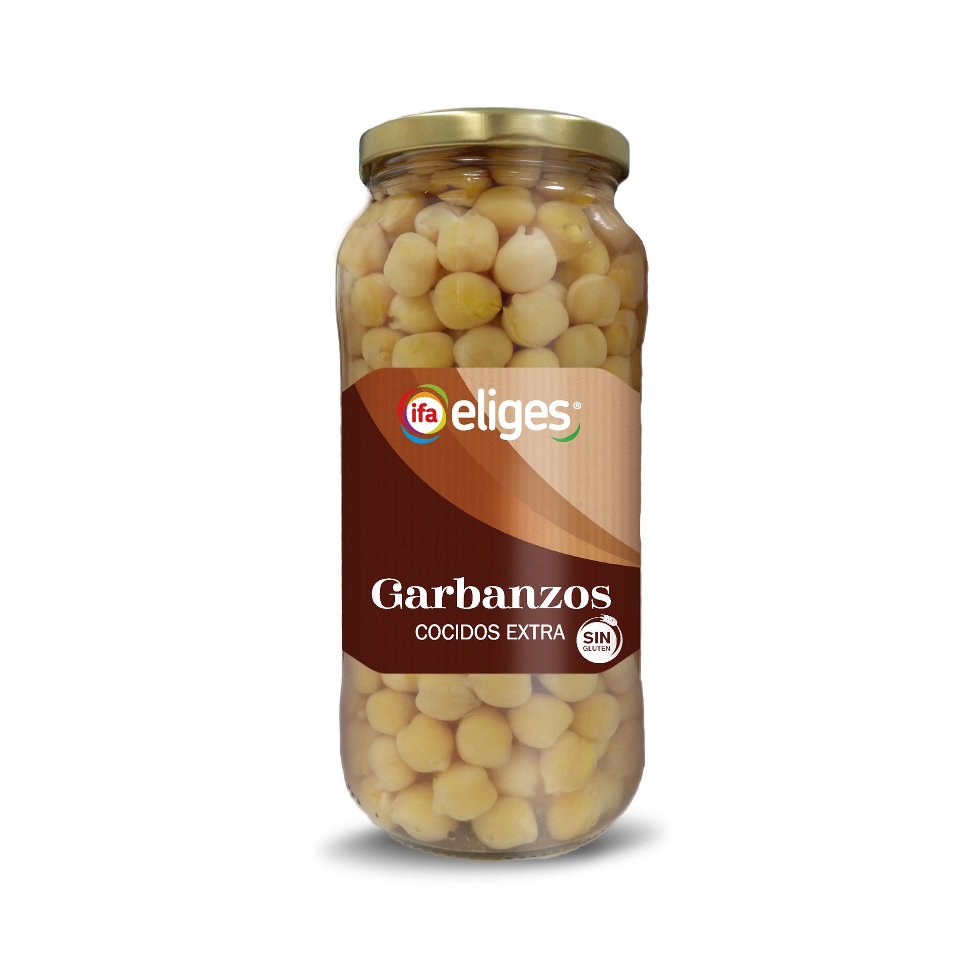 Garbanzo cocido cristal Ifa eliges 400g escurr