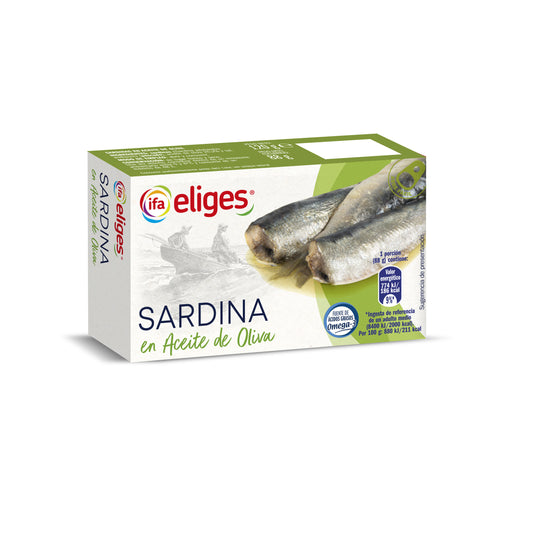 Sardina aceite oliva rr-125 Ifa eliges 88g escurr La Despensa