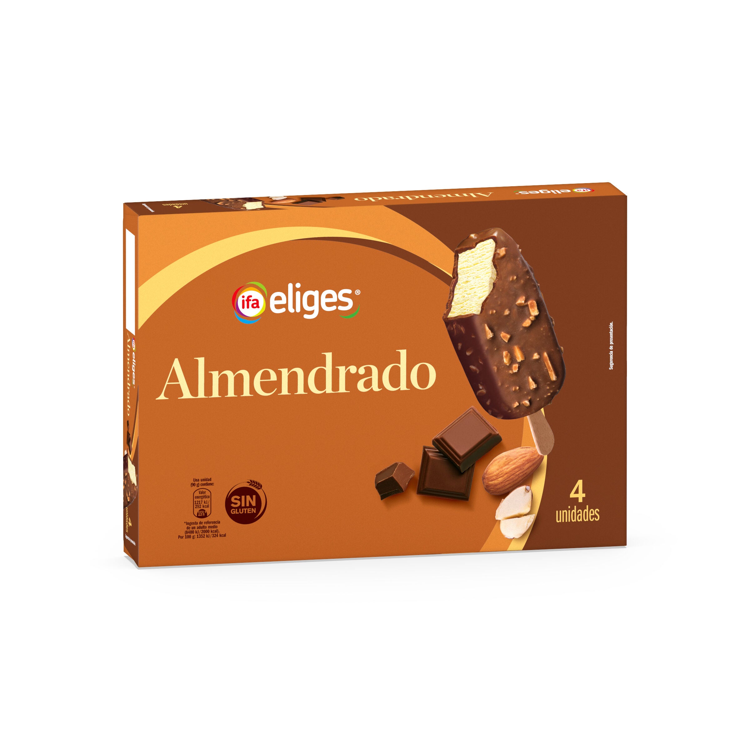 Bombon almendra Ifa eliges p4 120ml/u