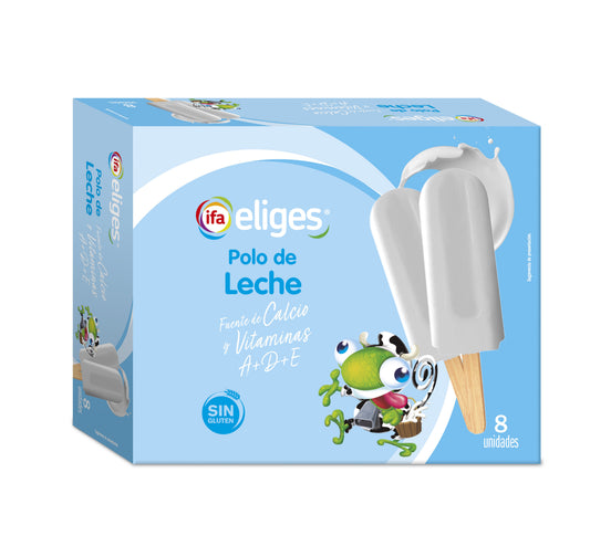 Helado infantil lecherines Ifa eliges p8 48ml/u La Despensa