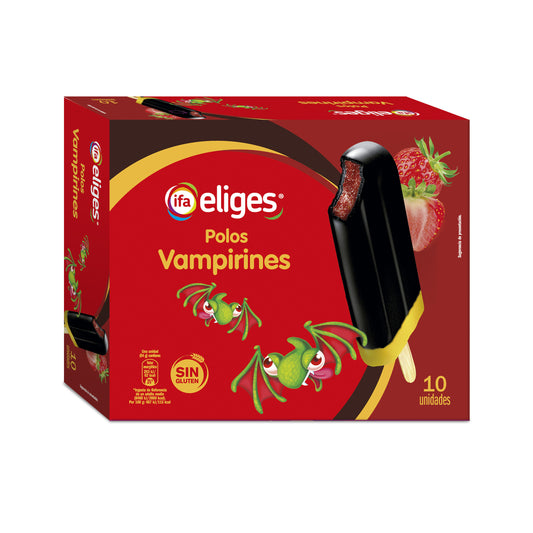 Helado infantil vampirines Ifa eliges p10x60ml La Despensa