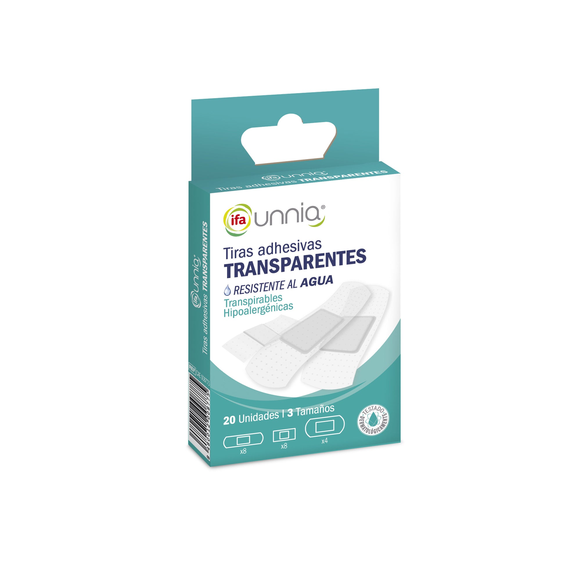 Tirita transparente surtida Ifa unnia 20u